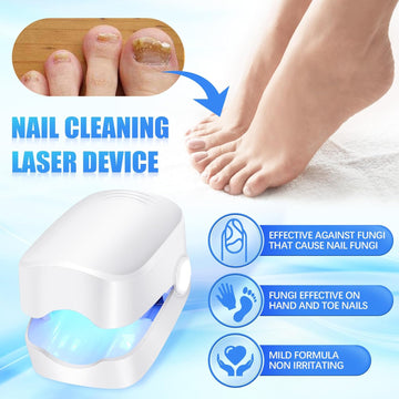Rechargeable Nail Fungus Laser – Anti-Fungal Device Toenails, Hands & Feet (Home Use) - Lumae
