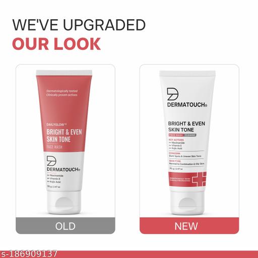 Bright & Even Tone with Niacinamide, Vitamin E and Kojic Acid Face Wash - 70G - Lumae