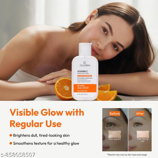 Celorin Vitamin C Face Wash for Glowing Skin | Brightening & Dark Spot Removal | Niacinamide Face Cleanser for Men & Women | 100ml - Lumae