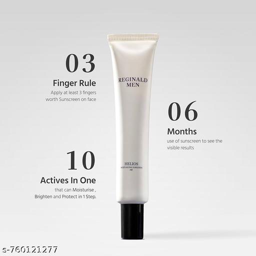 Regular Men Sunscreen - SPF 50 PA++++ Moisturising Sunscreen SPF 50+ PA++++ with 11 Actives Combo  (Pack Of 2) - Lumae