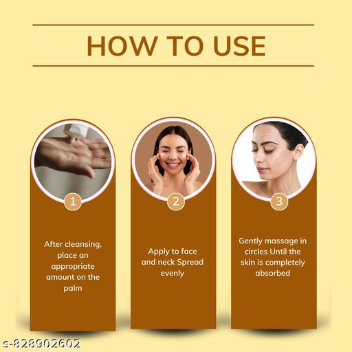 SPF 50 Broad Spectrum Sun Protection Lotion With Vitamin C For Dry Skin Rough Skin Texture For Men Women- 60 ml (Pack 1) - Lumae