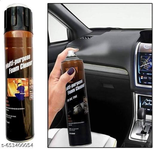 Foaming Car Interior Cleaner Multipurpose Foam Cleaner Spray | Car Seat/Exterior & Interior/Shoes/Sofa Cleaning Spray - Lumae