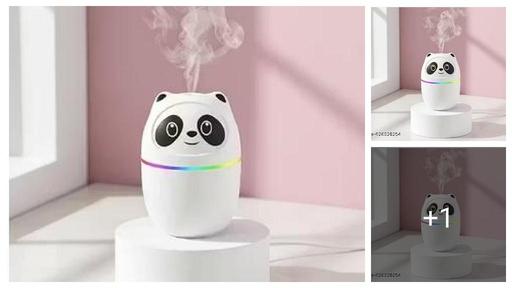 panda humidifier, cool mist humidifier, USB humidifier, mini air humidifier, portable humidifier for car, cute humidifier, aroma  diffuser, night light humidifier, air purifier, quiet humidifier, home humidifier, office humidifier, ultrasonic humidifier, humidifier for dry skin, travel humidifier