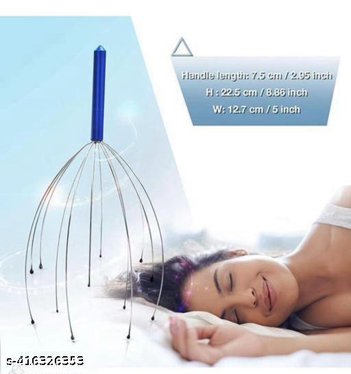 Scalp Massager, Handheld Head Massage Tingle For Deep Relaxation & Stress Relief Massager  pack of 2 - Lumae