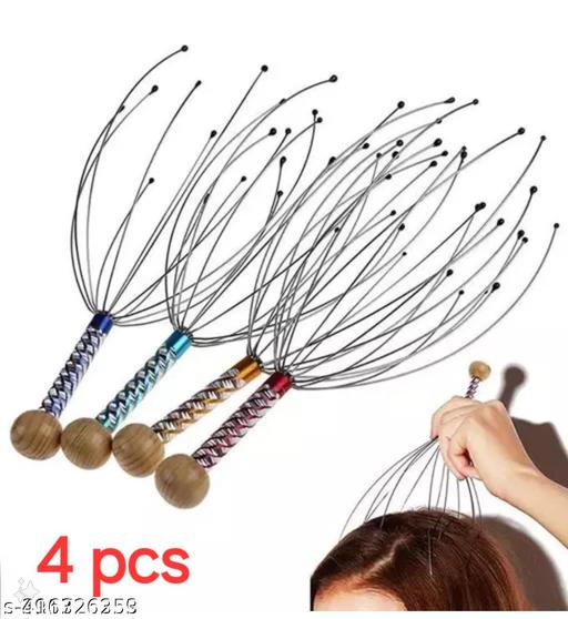 Scalp Massager, Handheld Head Massage Tingle For Deep Relaxation & Stress Relief Massager  pack of 2 - Lumae