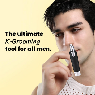 Sharp Steel Battery-Operated Ear and Nose Hair Trimmer - Lumae