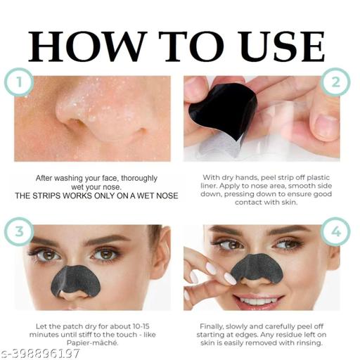 Microfibre Blackhead Remover Strips  (Pack of 10) - Lumae