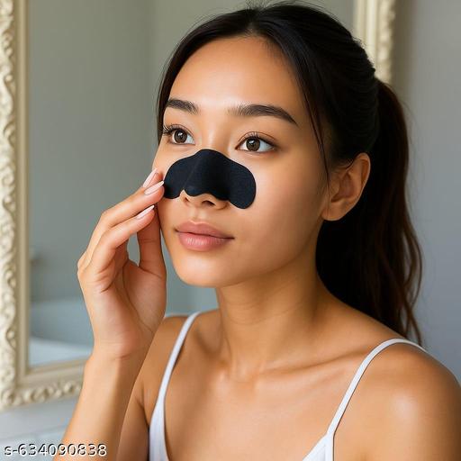 Nose Strips, Blackhead Remover Remover & Pore Cleanser Skincare Cleansing Charcoal Nose Patch Peel Off Nose Sticker for Women and man - Lumae