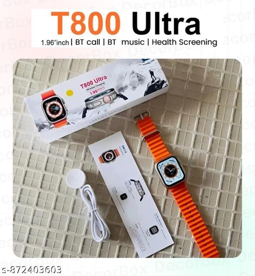 Touch Display, watch Calling, Strap, Health Tracker, Sports Modes - Lumae