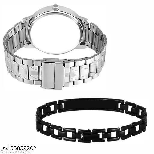 क्लासी पुरुषों की घड़ियाँ ब्रेसलेट के साथ - Lumae