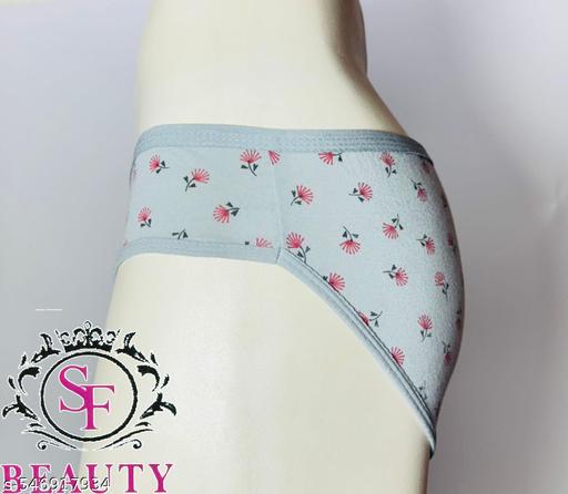 pack of 6  pure cottan hipster briefs panty for women - NJORA LUXURY FASHION