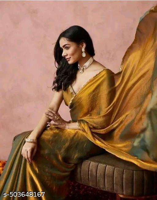 gold saree 5 - NJORA LUXURY FASHION