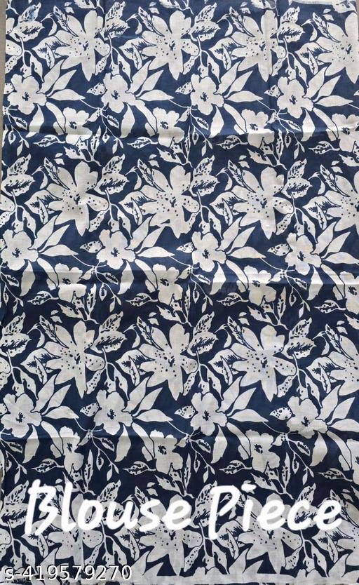 Jaipuri Hand Block Printed Soft Cotton Mulmul Saree ,Sanganeri Cotton Malmal Saree, Bagru Cotton Saree, Batic / Batik Print Cotton saree In Super Fine 92*80 Fabric Quality With Attached Blouse Piece for Woman - NJORA LUXURY FASHION