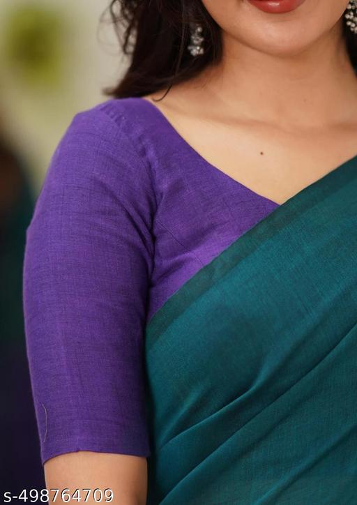 Woven Handloom Pure cotton saree  - NJORA LUXURY FASHION