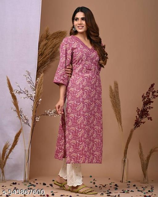 Printed Kurti For Festivals | Women Printed Kurta | New Kurti | Stylish Kurti | Party Wear | Women Latest Kurti | Ladies Stylish printed slim fit Kurti for festivals and wedding party very comfortable and fashionable - NJORA LUXURY FASHION