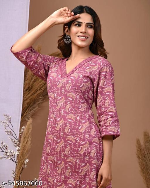 Printed Kurti For Festivals | Women Printed Kurta | New Kurti | Stylish Kurti | Party Wear | Women Latest Kurti | Ladies Stylish printed slim fit Kurti for festivals and wedding party very comfortable and fashionable - NJORA LUXURY FASHION