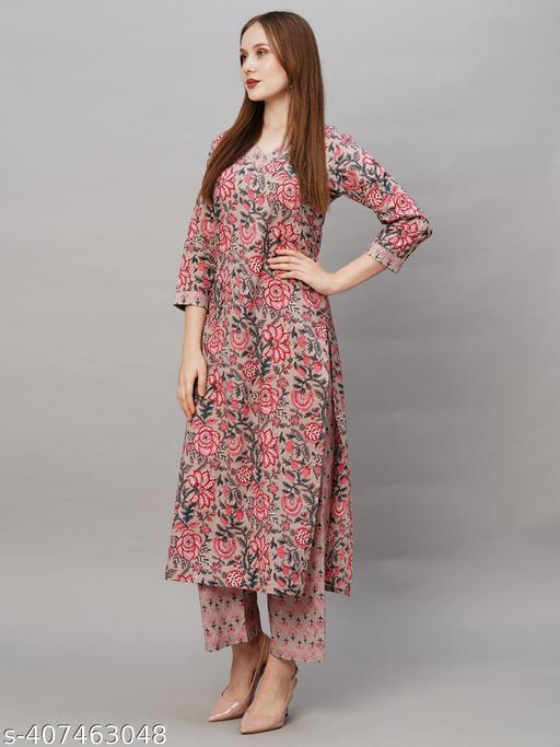 Cotton Kurta Pant set - NJORA LUXURY FASHION
