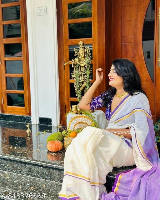 Handloom pure mall cotton saree  - NJORA LUXURY FASHION