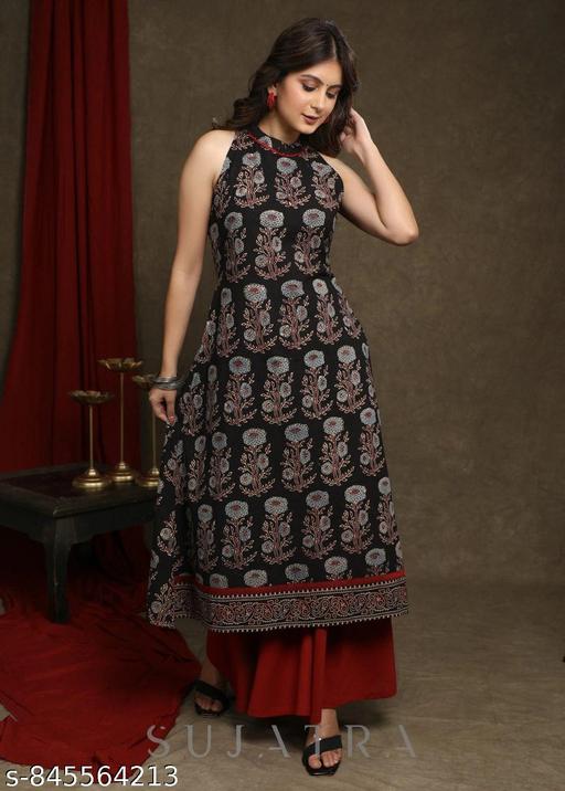 Women Printed Kurta Pant Set - NJORA LUXURY FASHION