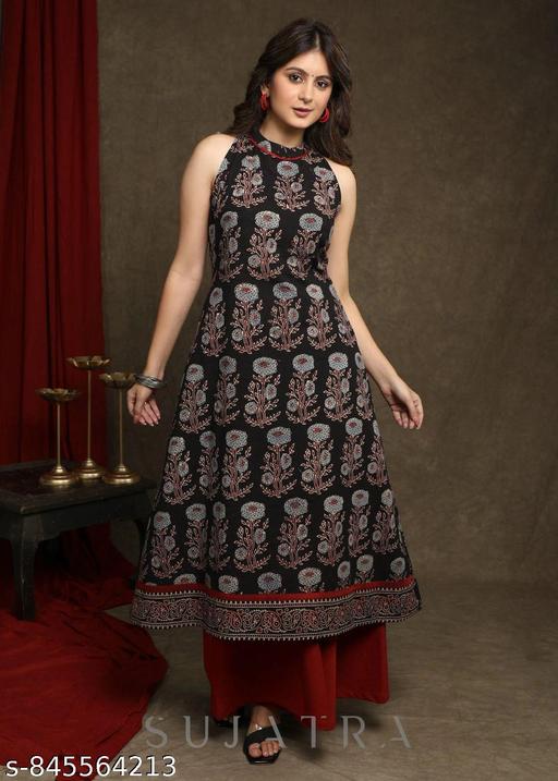 Women Printed Kurta Pant Set - NJORA LUXURY FASHION