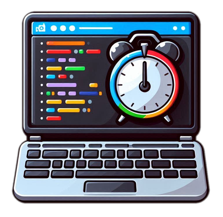 Simple Coding Time Tracker Icon