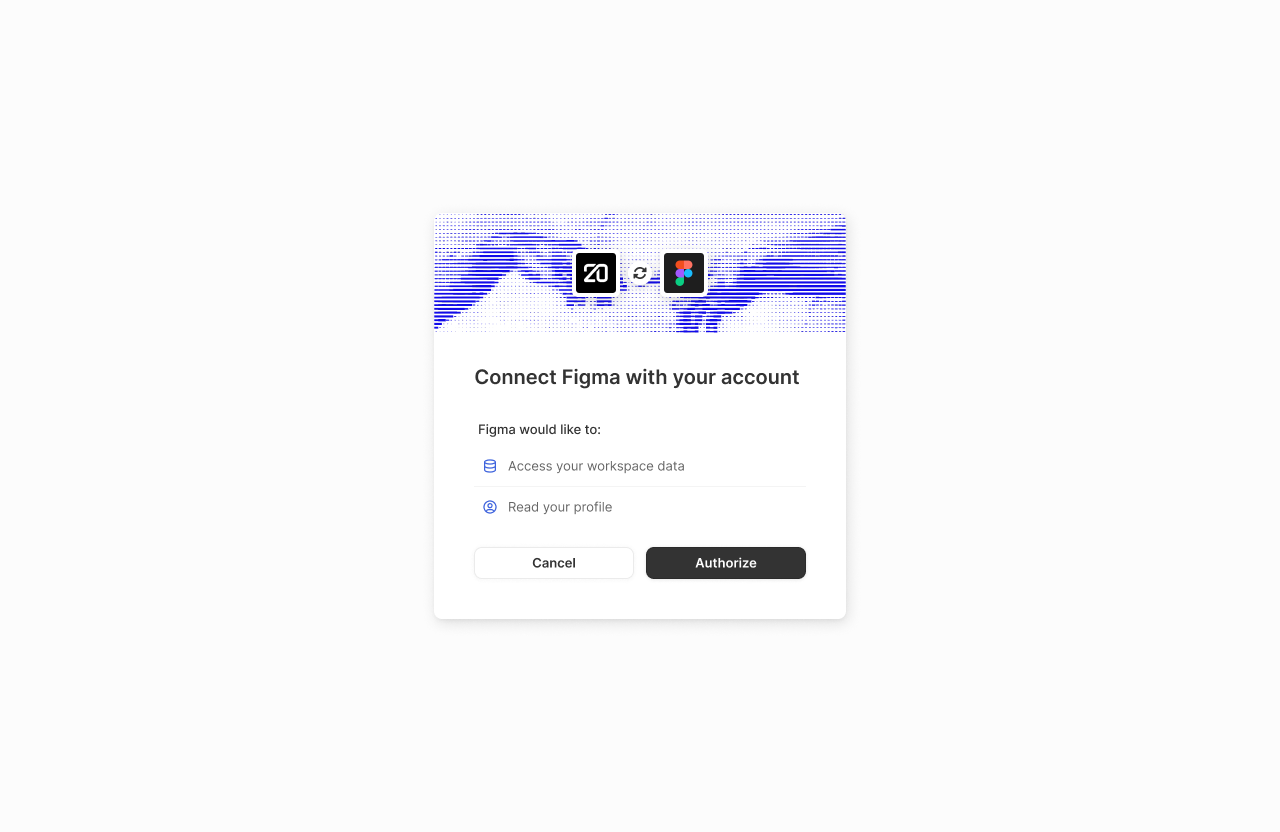 OAuth consent modal
reference