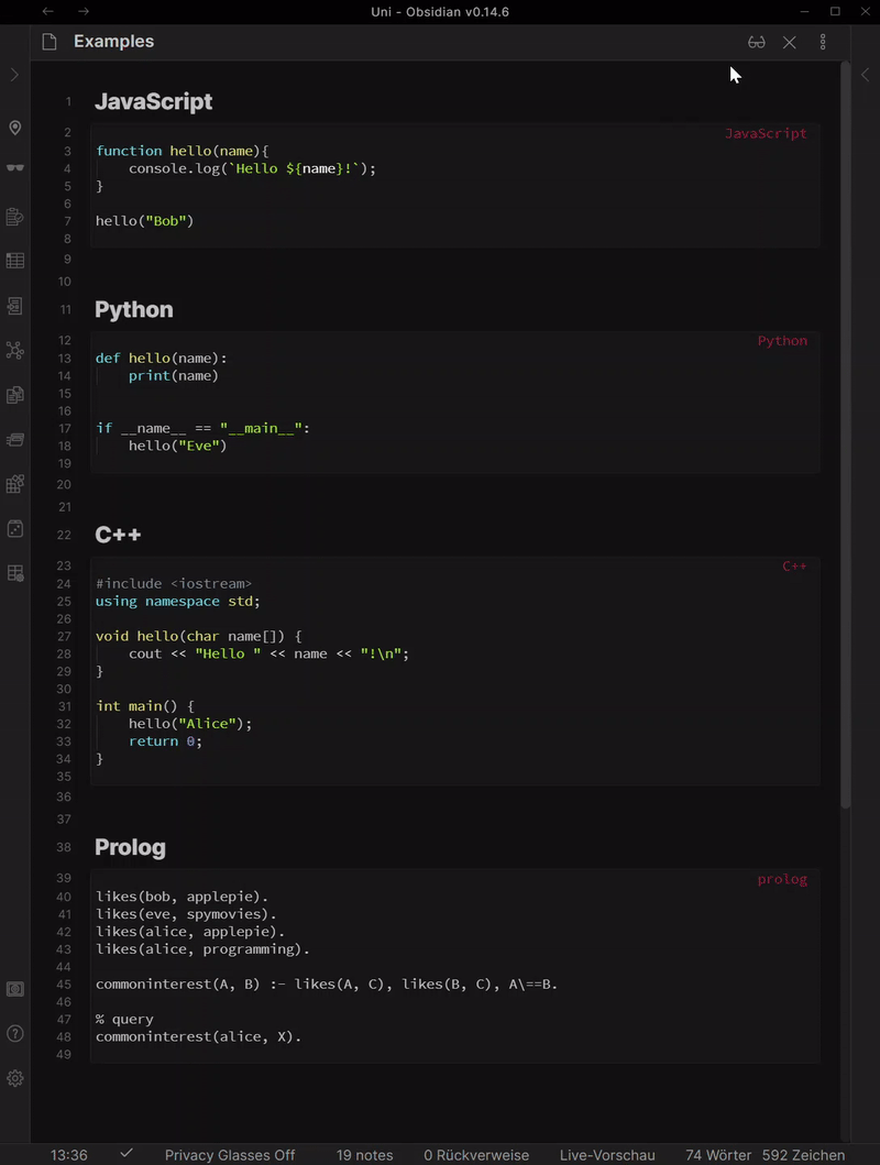 Video that shows how the plugin works.