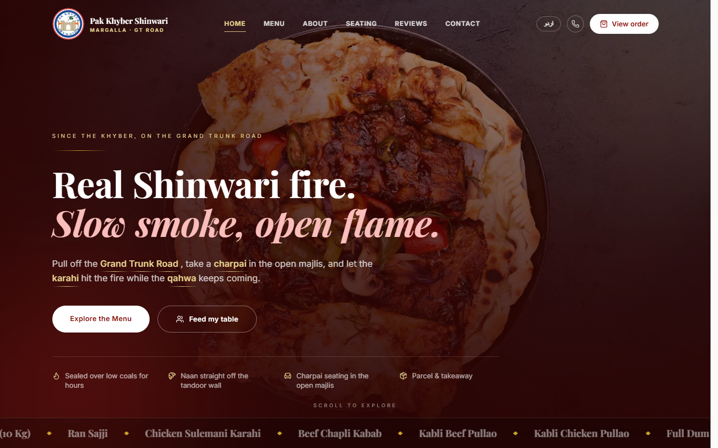 Pak Khyber Shinwari homepage