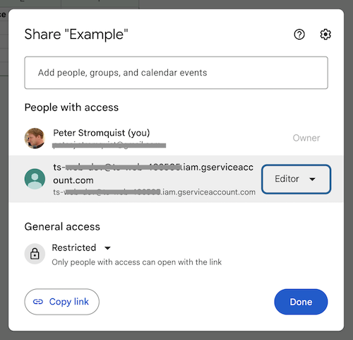 share access