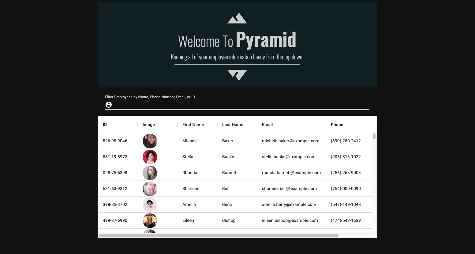 screenshot of pyramid