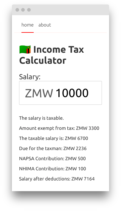 Example Salary