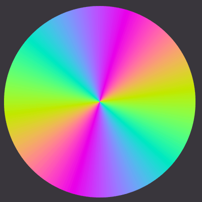 An animated gradient fill shader.