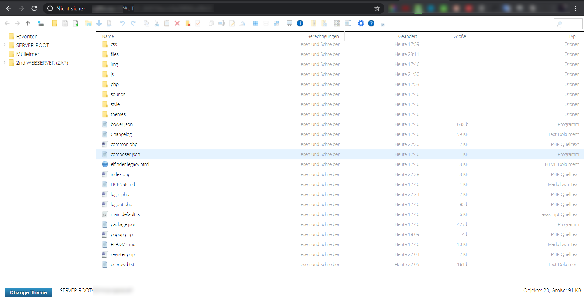 GitHub - vo1dzero/elFinderM: File Manager for web, modded with a ...