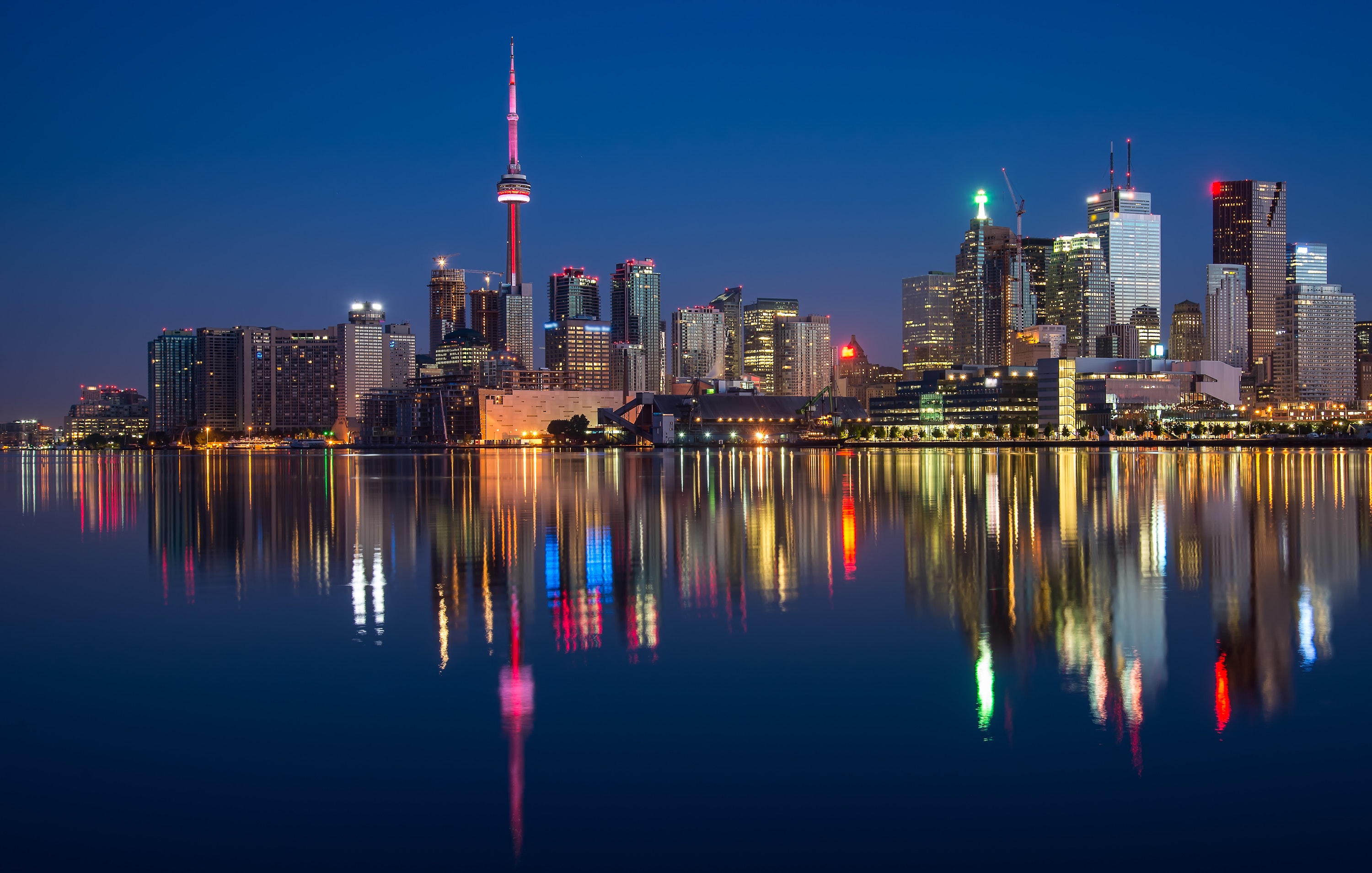 Toronto at night