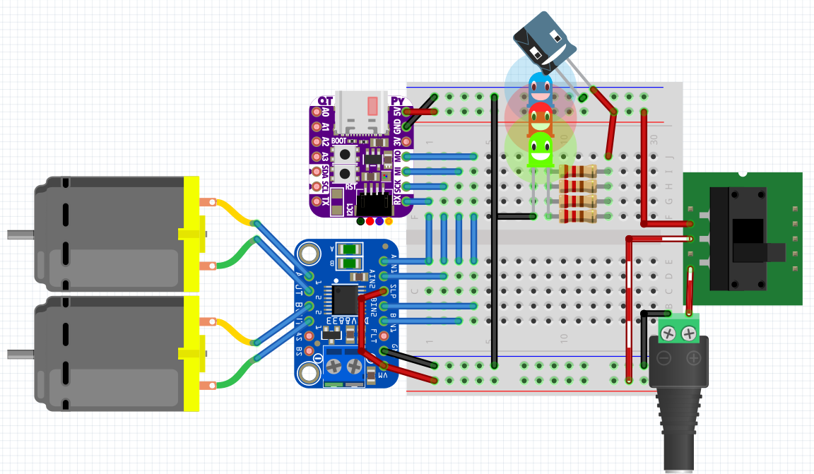 fritzing circuit preview