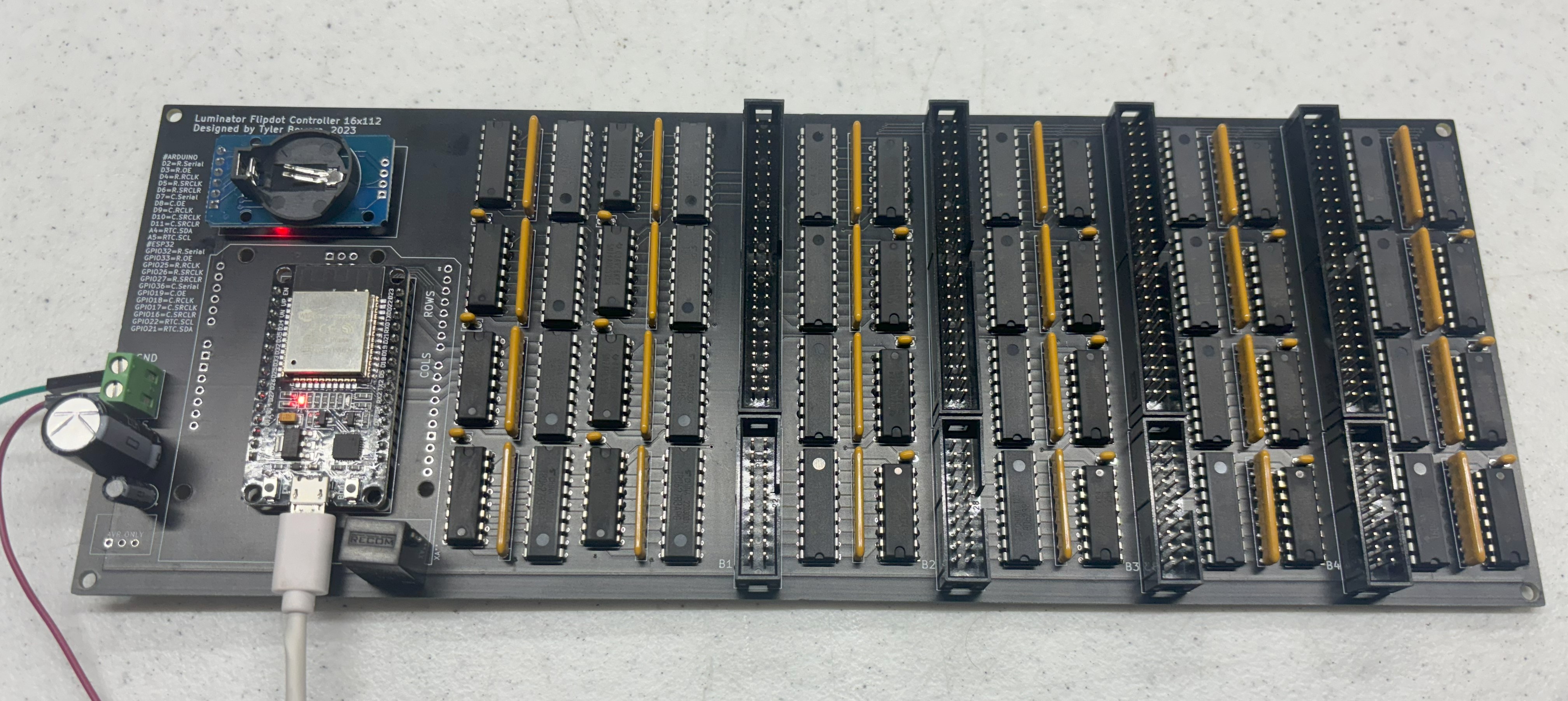 Luminator-Flipdot-Display, from the project README