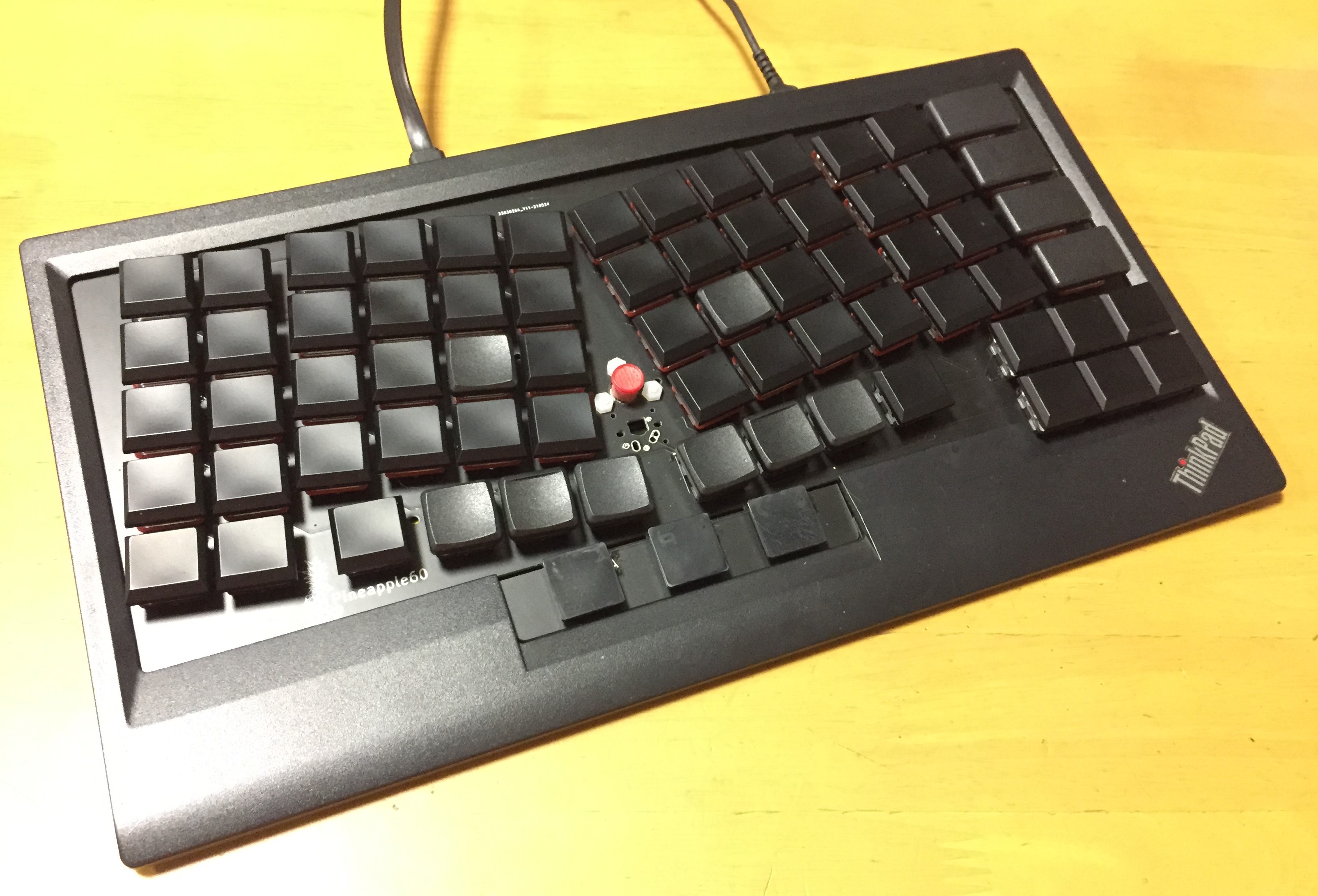 on Trackpoint keyboard