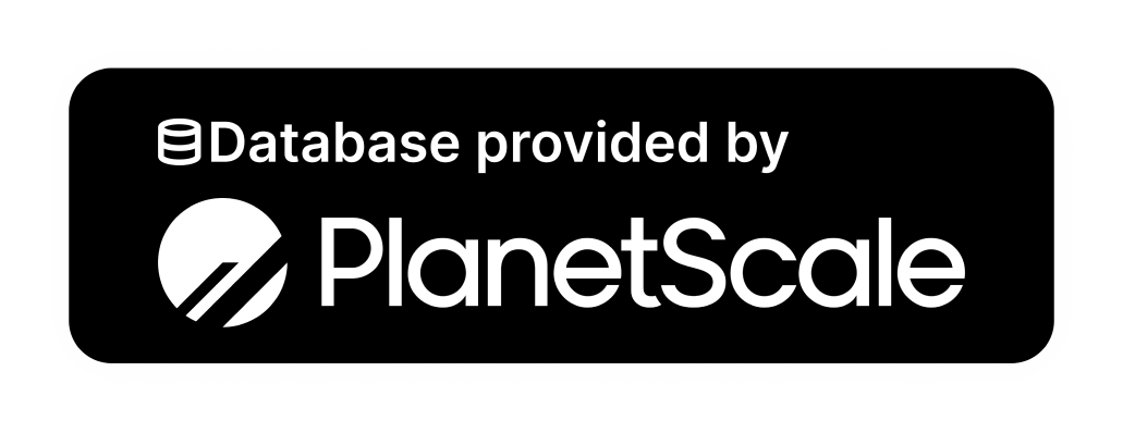 Powered by Planetscale