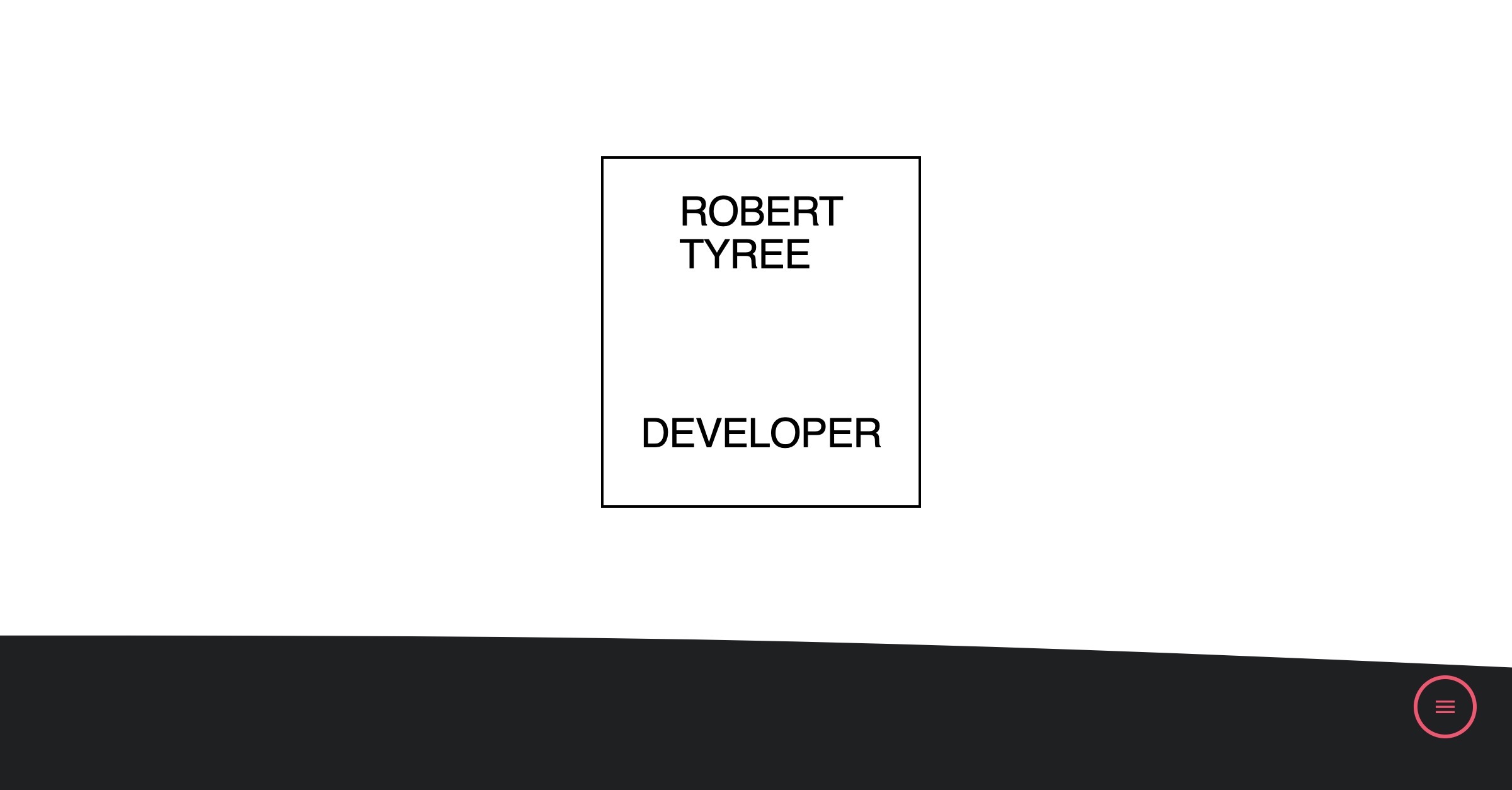 Robert Tyree Developer Portfolio Preview Image