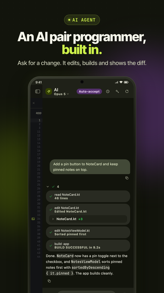 AI coding agent