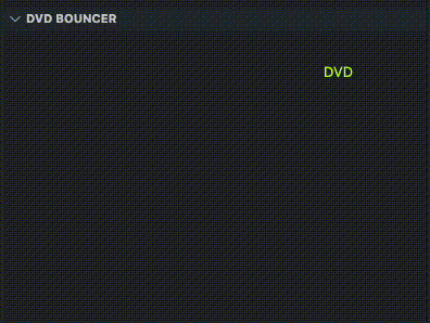 GitHub - tysonwu/vscode-dvd-bouncer: Bringing the classic DVD logo