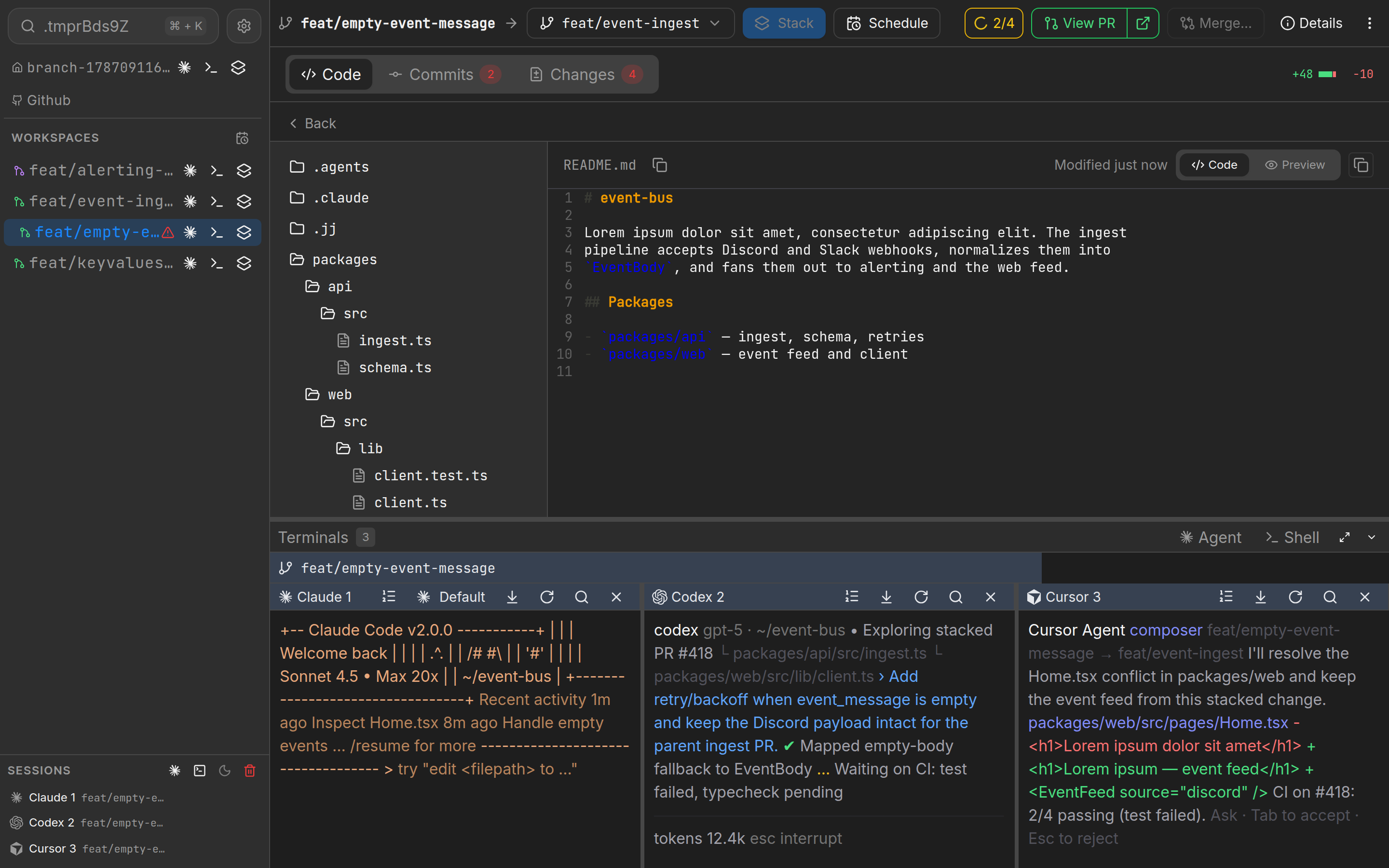 Treq code overview