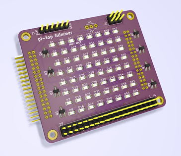 Pi top Glimmer, from the project README