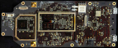 Top view of main board