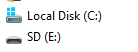 Windows drives