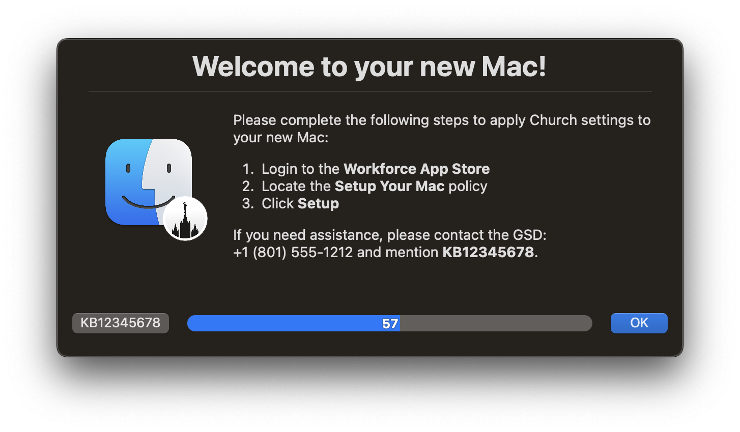 Setup Your Mac, please