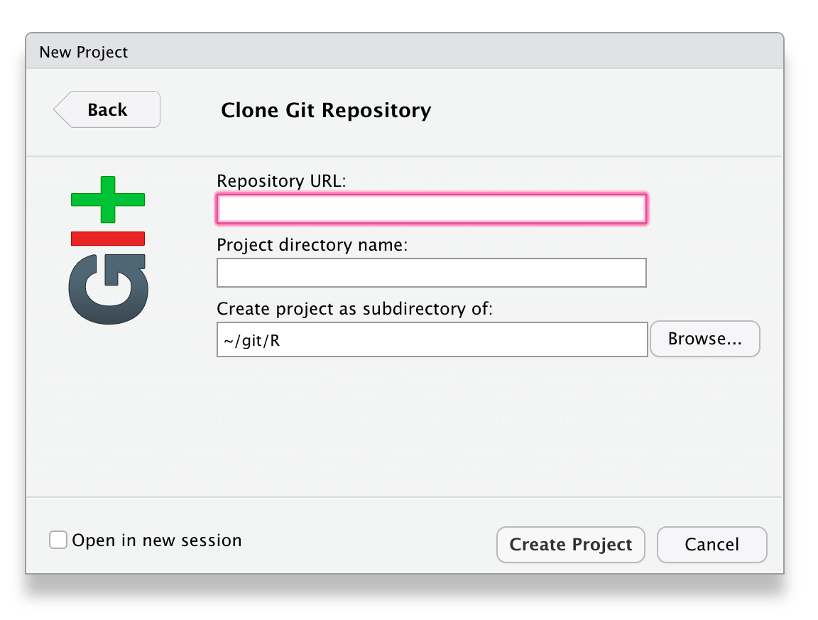 Clone a git repository