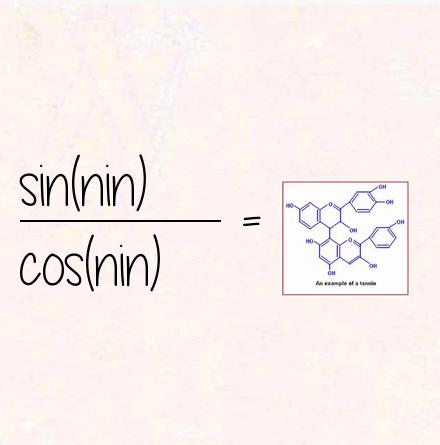 sin(nin) / cos(nin) = tannin