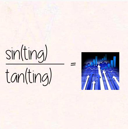 sin(ting) / tan(ting) = costing