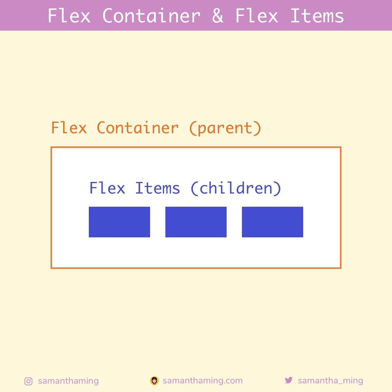 Flex Container & Flex Items